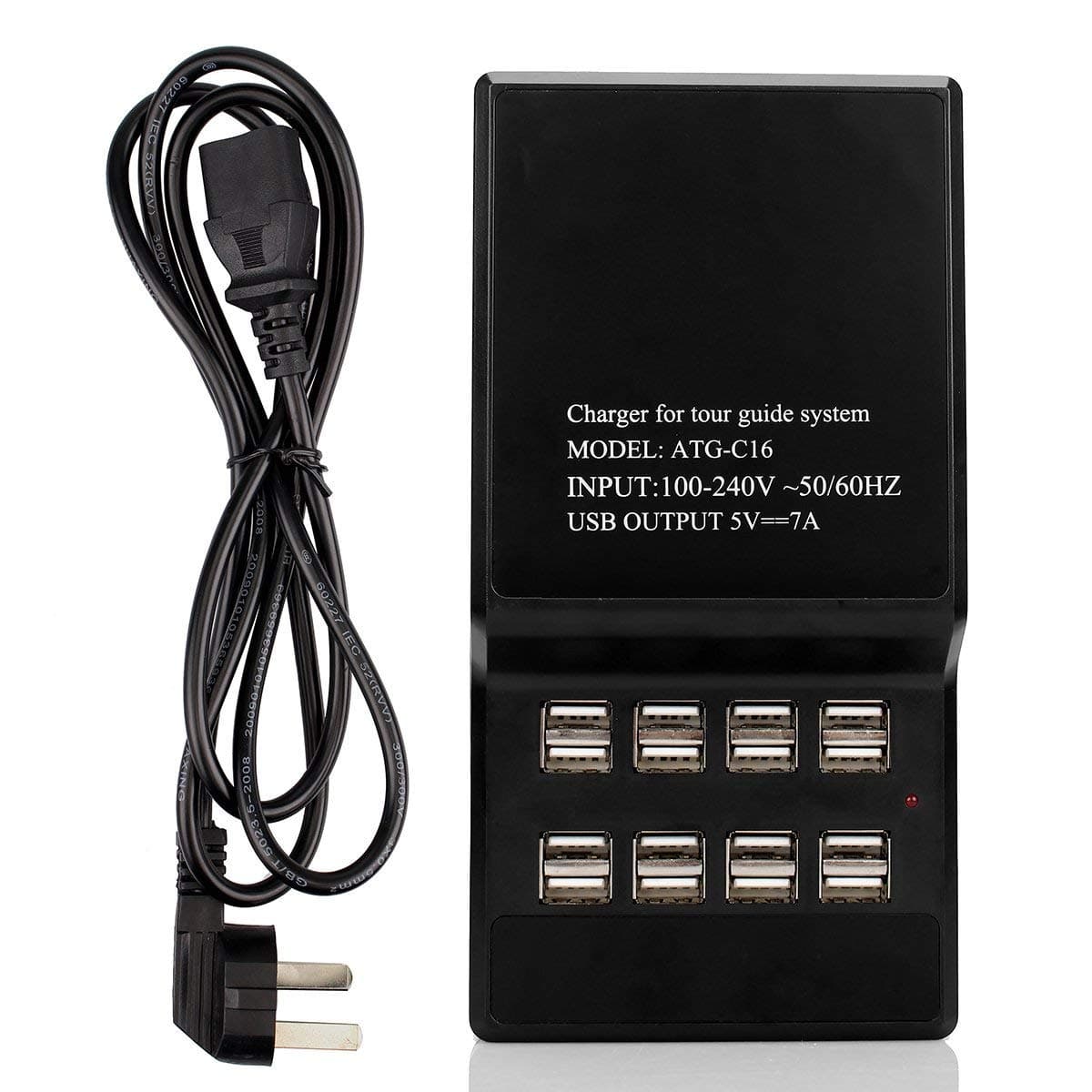 TT002 16-Port USB-Ladestation für T130, T130S, T130P, TT126, TT106S, TT106, TT127, TT128, TT122, TT109, TT112, TT105