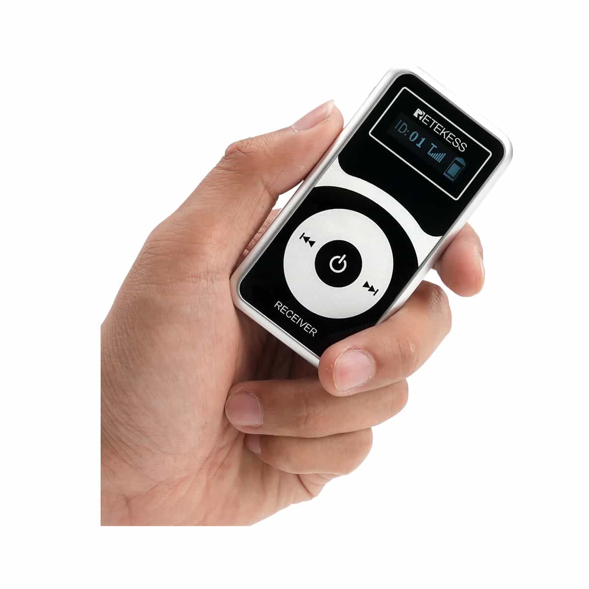 T131P Empfänger für Touristenführungs-System – mit langer Akkulaufzeit, ideal für Reisen, Schulungen und Konferenzen.