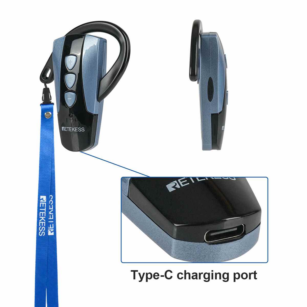 TT106S Ohrhakenempfänger für Reiseleiter