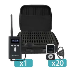 T130S T131S Audioguide für den Museumsbesuch mit Tragetasche