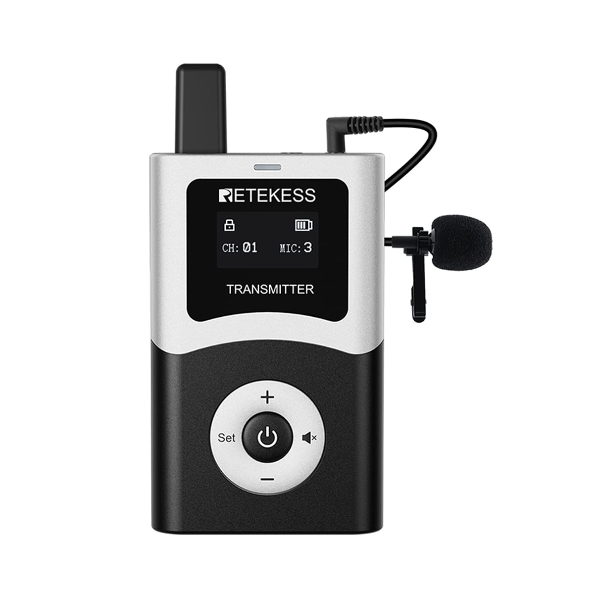 T130U (T130 4rd) Tourguide-System, Headsets für Tourguides, Audioguides, digitale Übertragung in hochauflösender Klangqualität, Ein-Knopf-Bedienung, für VIP-Reisen