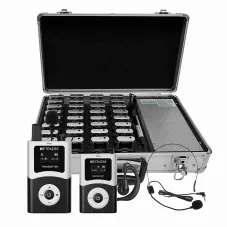 T130U T131U Störungsarmes UHF Personenführungsanlage für Führungen mit Ladekoffer