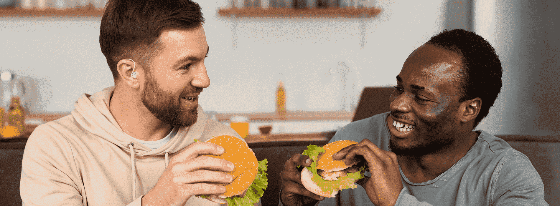 Small discreet and easy-to-use ric hearing aids are suitable for moderate to severe hearing loss