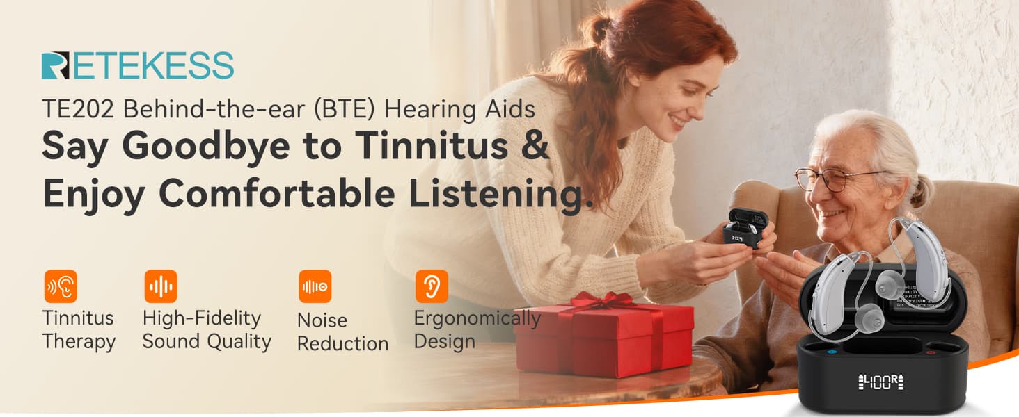 TE202 BTE Tinnitus Masking Hearing Aid Operation Instructions
