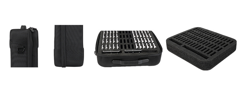 60-port carry case for T130 T131 tour guide system