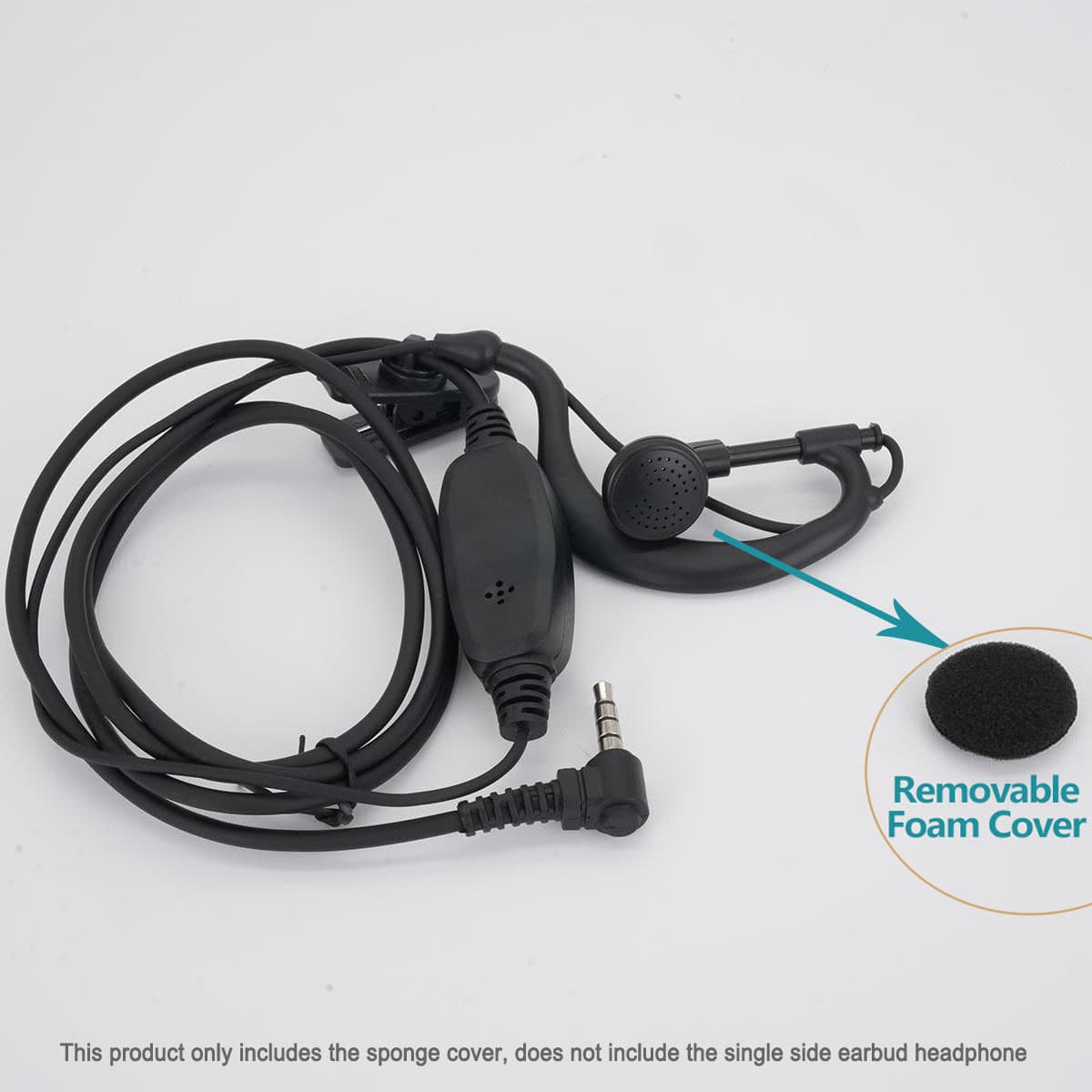 Retekess Foam Ear Pad Replacement Cushions, Headphone Earphone Headset Disposable Sponge Covers For TT126