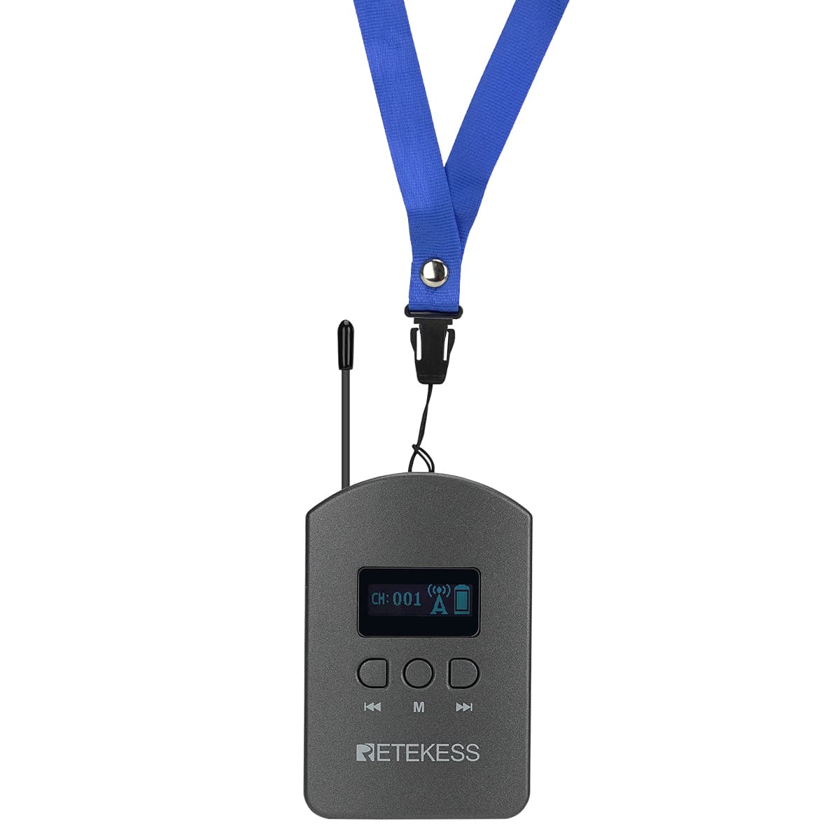 Retekess TT112 Transmitter for Tourist Guide with Microphone 