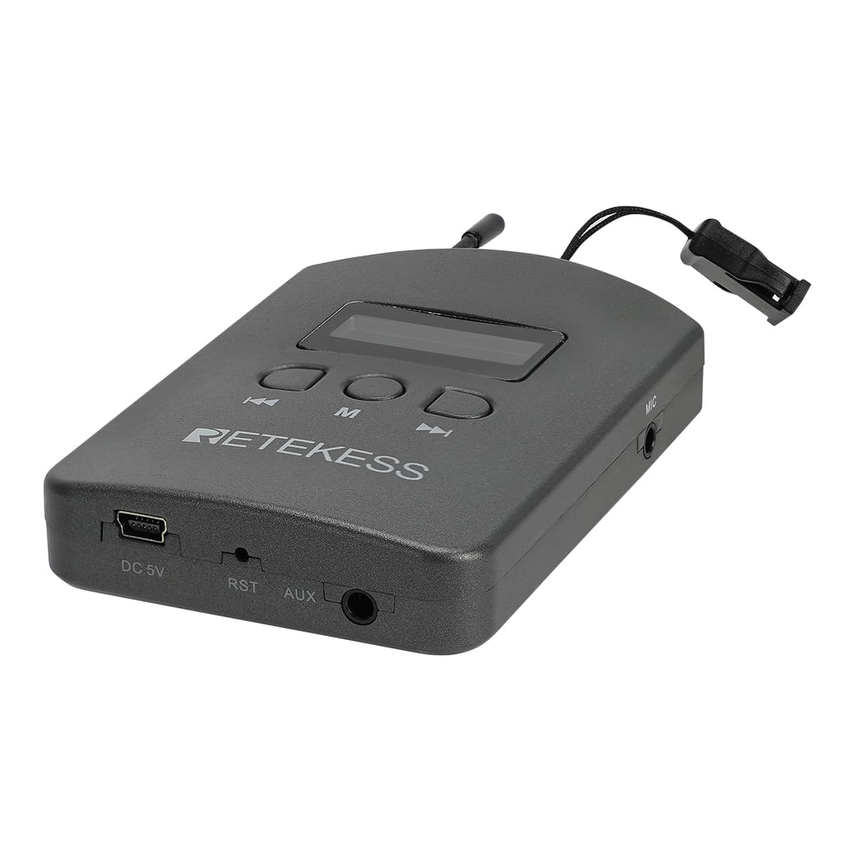 Retekess TT112 Transmitter for Tourist Guide with Microphone 