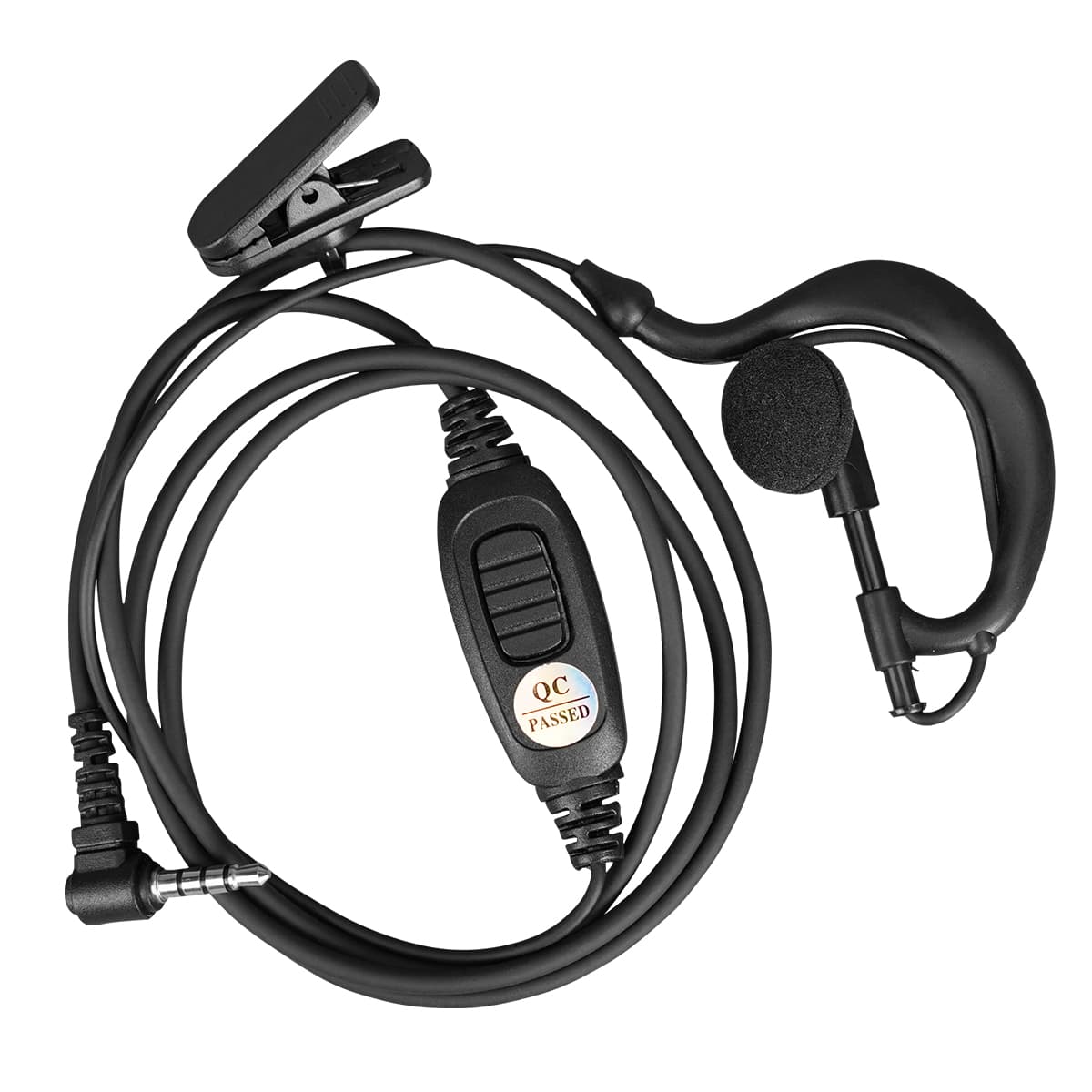 Retekess Single Side Earbud Headphones Stereo in-Ear Earphone with Microphone for TT126 Two-way Tour Guide System