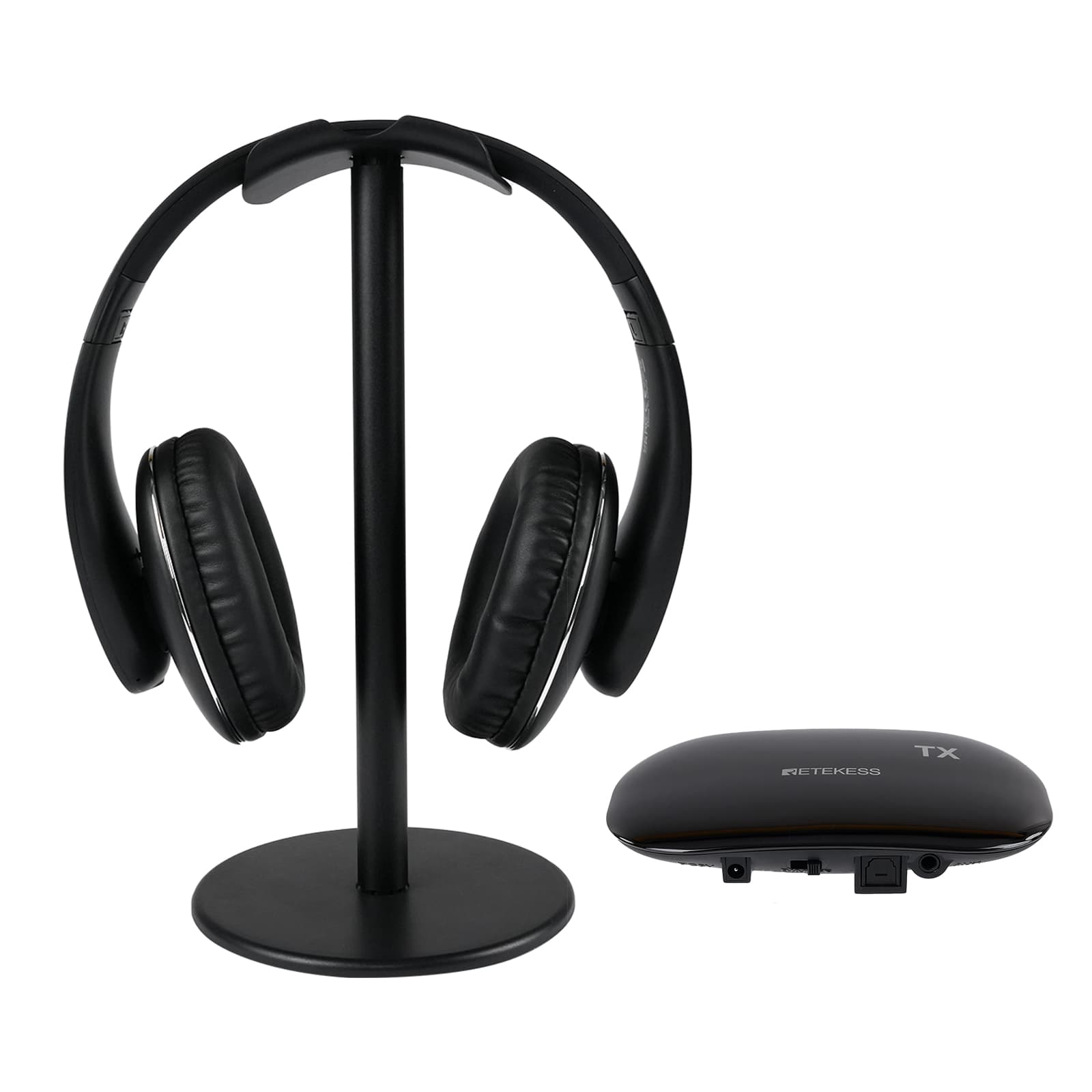 Retekess TA005P Long Range Rechargable Stereo Wireless TV Headphones