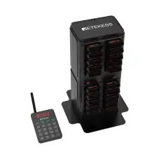 Retekess TD177 Matrices Paging System Comprehensive Upgrade Wall-Mountable Wireless Pager System for Restaurant, Clubs, Entertainment