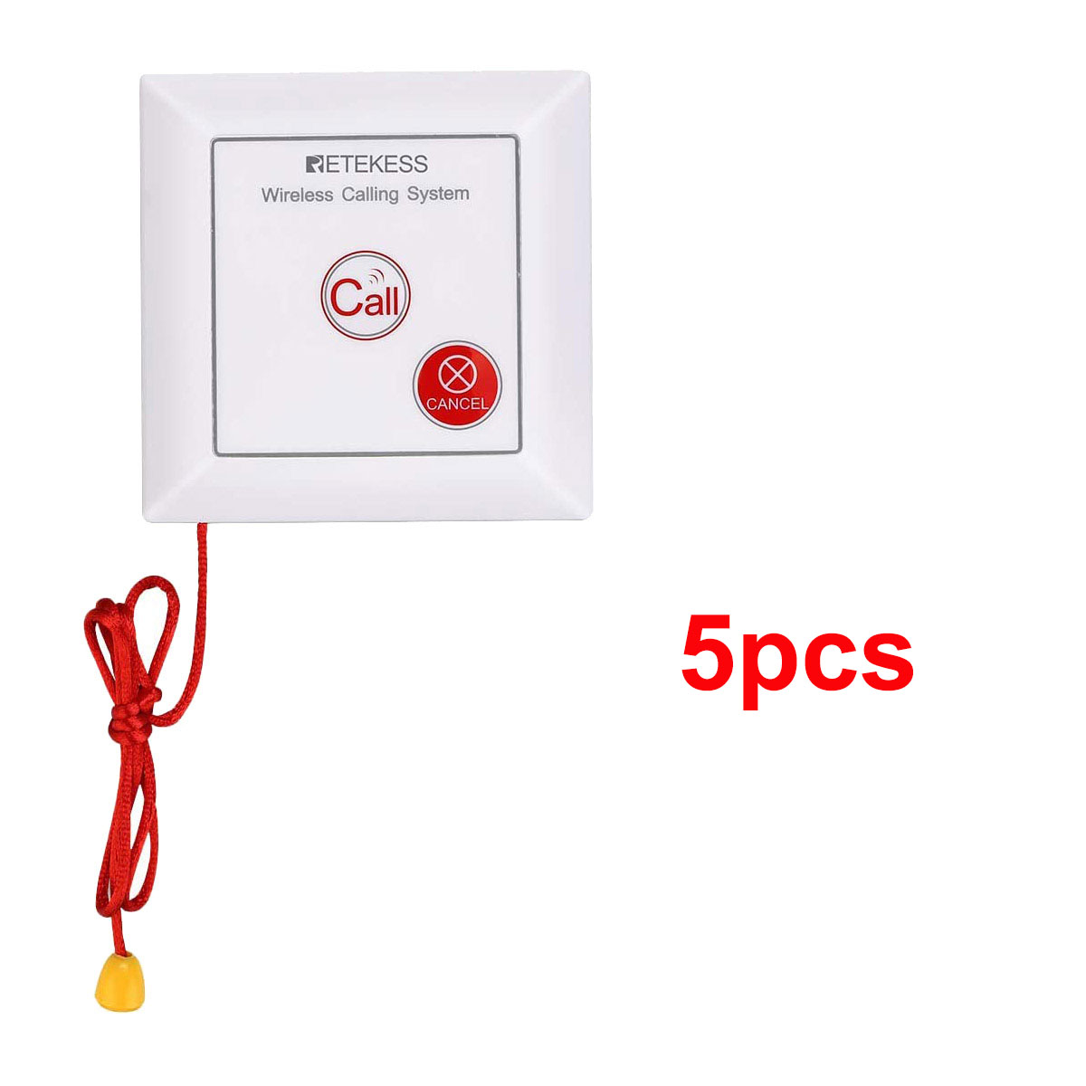 Retekess TH103 Emergency Alert Button for Elderly in Hospital, Clinics, and Assisted Living