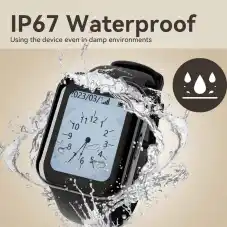 Retekess Restaurant Wireless Calling System TD113 IP67 Waterproof Watch Receiver with TD029 Keypad