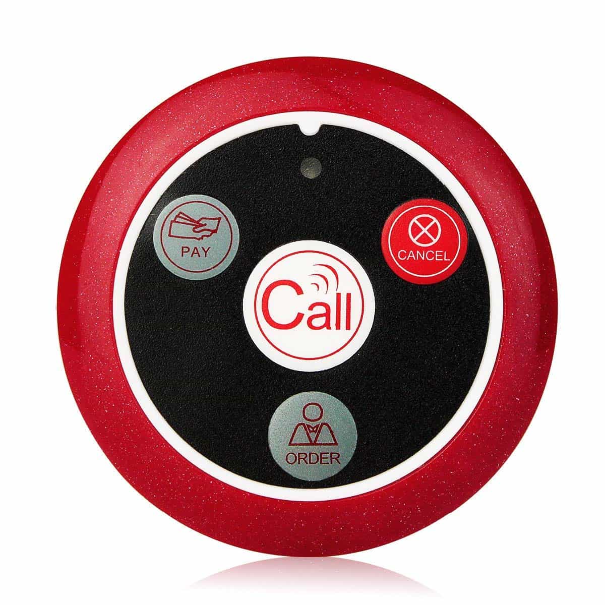 Retekess T128 Wireless Calling System Wrist Receiver with T117 Wireless Call Button for Restaurant Healthcare Hospital