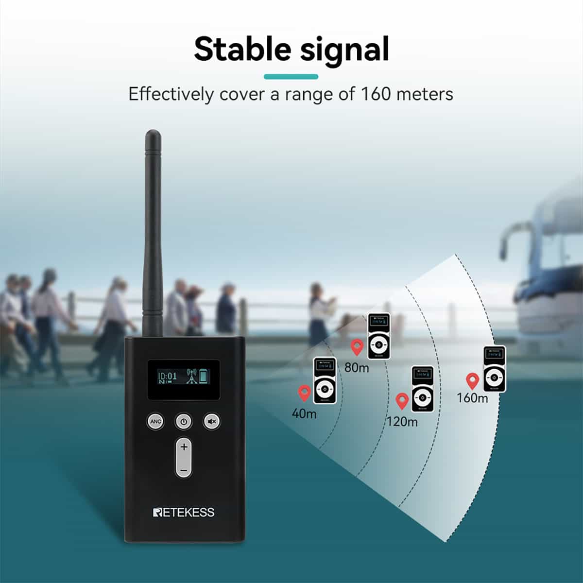 T130P T131P Audio Tour Equipment for Tourist Attractions,Translation,Meditation T130 T130S Upgraded Version with 16-slot Charging Base