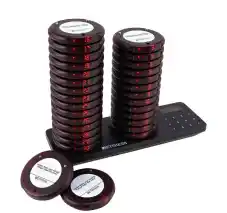 Retekess TD163 Coaster Restaurant Pager with 30 Pagers Standard Set Large Capacity Paging System