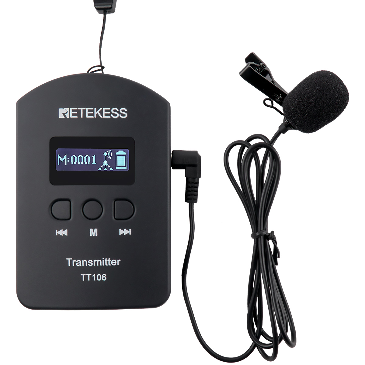  Retekess TT106 Transmitter Tour Guide System