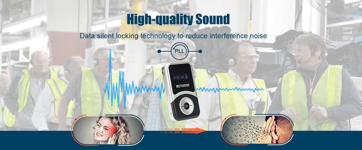 T130S one-way tour guide system high-quality sound
