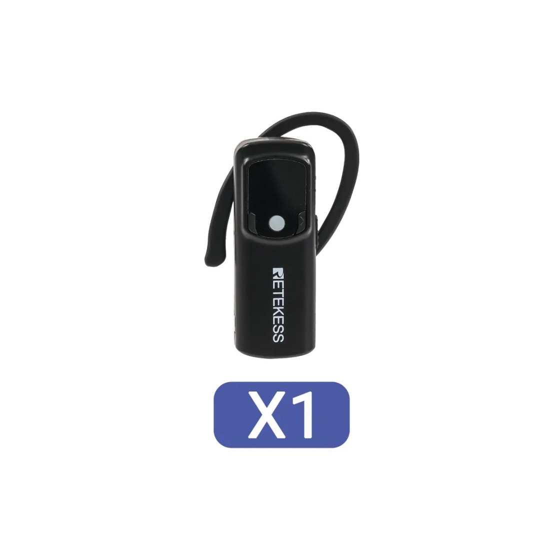 Retekess TT126E Wireless Tour Guide System Earhook Receiver For Travel, Factory Tours, Training, Conferences