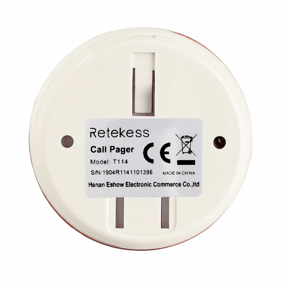 Retekess T128 Wireless Service Calling System Wrist Receiver with T114 Wireless Waterproof Call Button for Restaurants