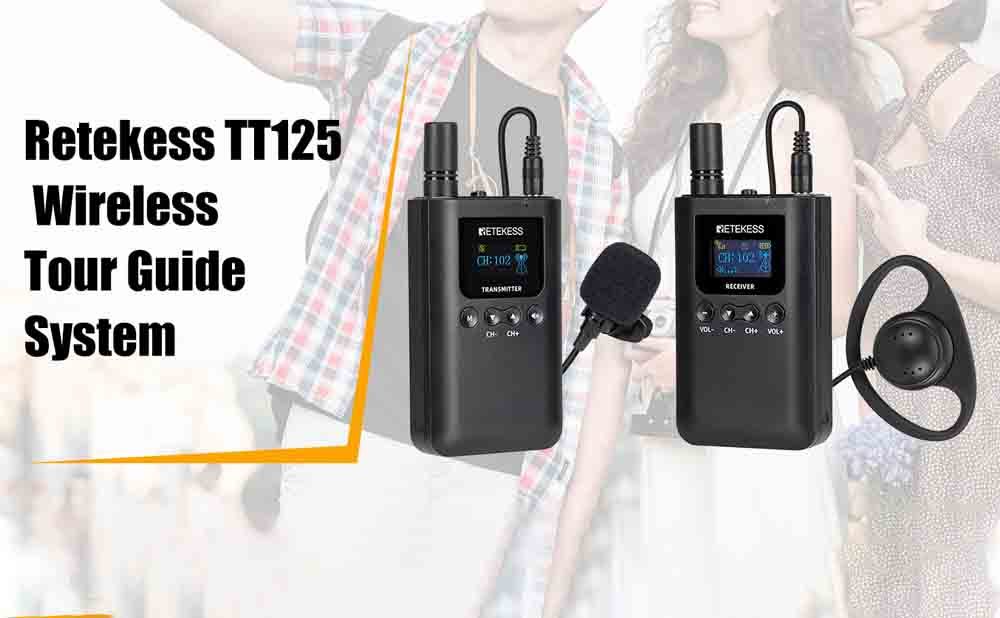 Long Working Time Tour Guide Microphone System