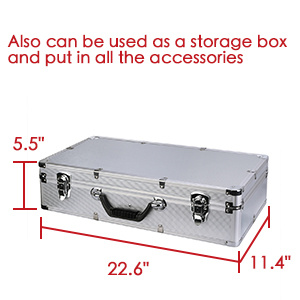 Portable charging case interior for charging T130 transmitters and receivers
