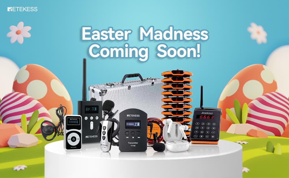 Easter Product Preview: Exciting New Products for Your Tour Guide, Wireless Paging, and More!