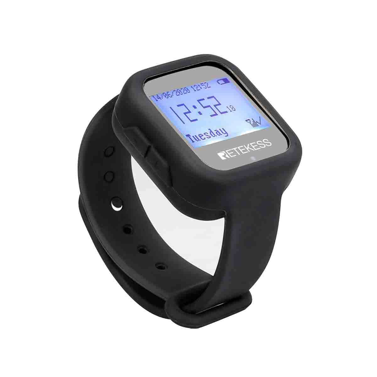 Retekess Watch Server TD106 Wireless Calling System Watch Receiver of Kitchen Club Clinic