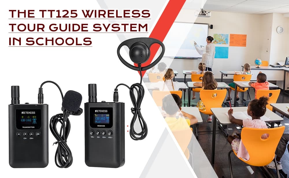 Revolutionizing Education: The TT125 Wireless Tour Guide Microphone System in Schools