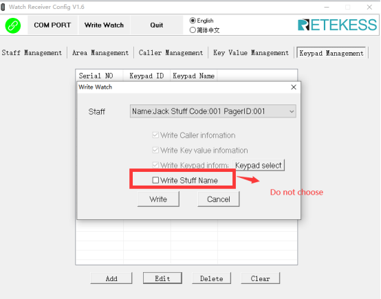 watch receiver software