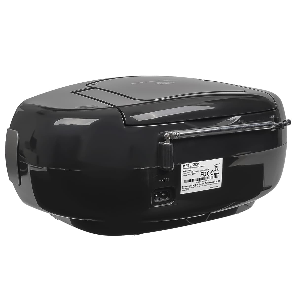 Retekess TR631 Stereo FM Radio Portable CD player, Receive DAB Station, Support USB, CD, AUX, European Version