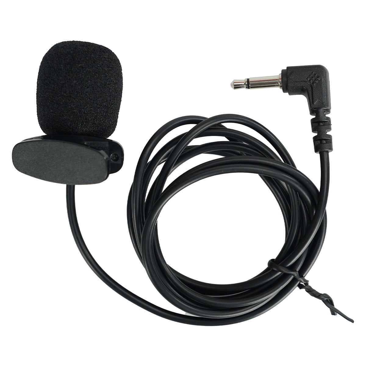 Retekess F4511B Portable Clip-on Lapel Microphone 3.5mm Jack Hands-free Wired Microphone for Tour guide System