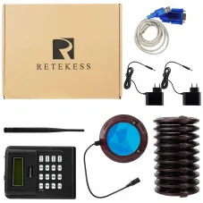 Retekess TD166 Alphanumeric Pager Long Range Paging System for Manufacturing & Warehouses