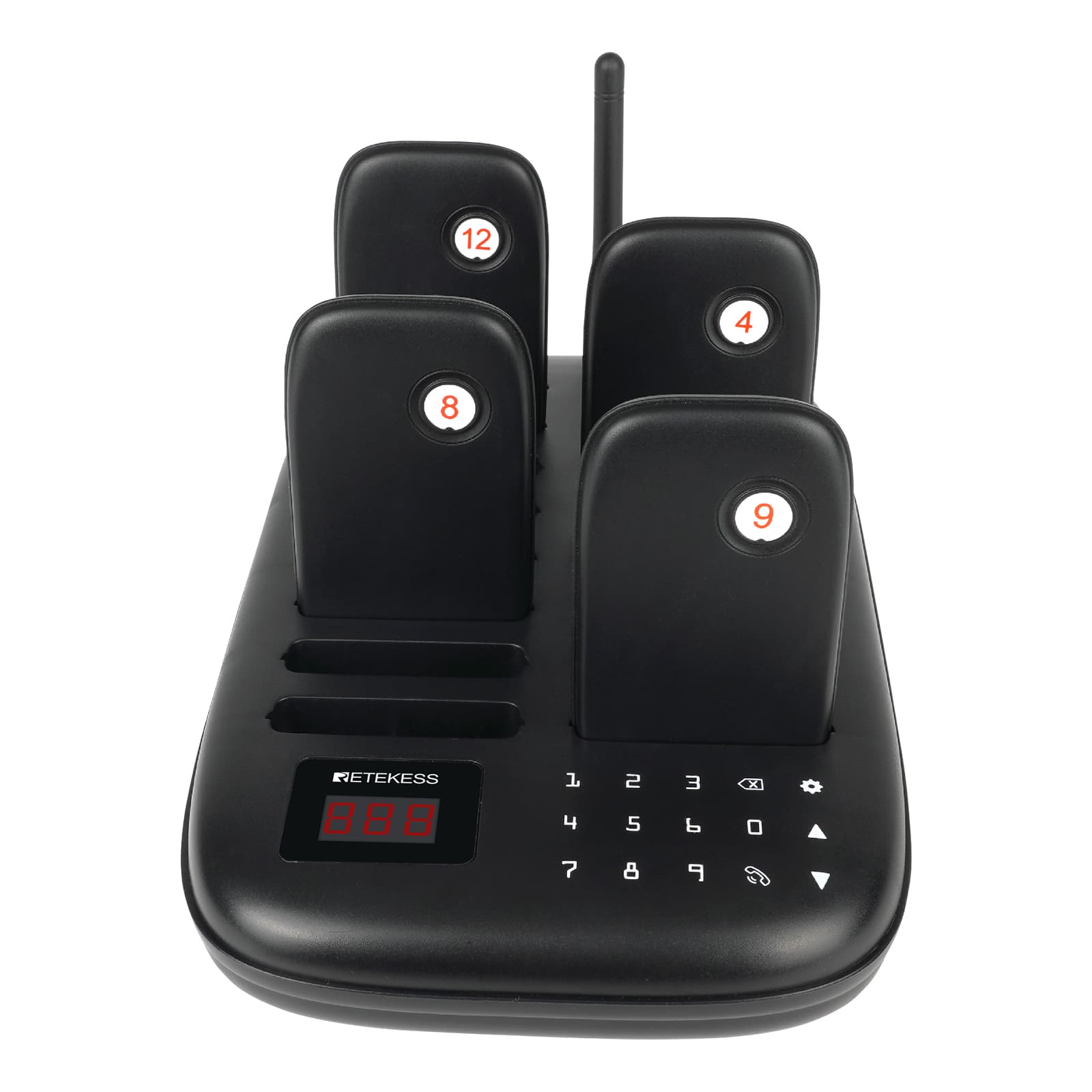 Retekess TD175 Affordable Pager System With  7 Prompt Modes Pagers for Casual Restaurants
