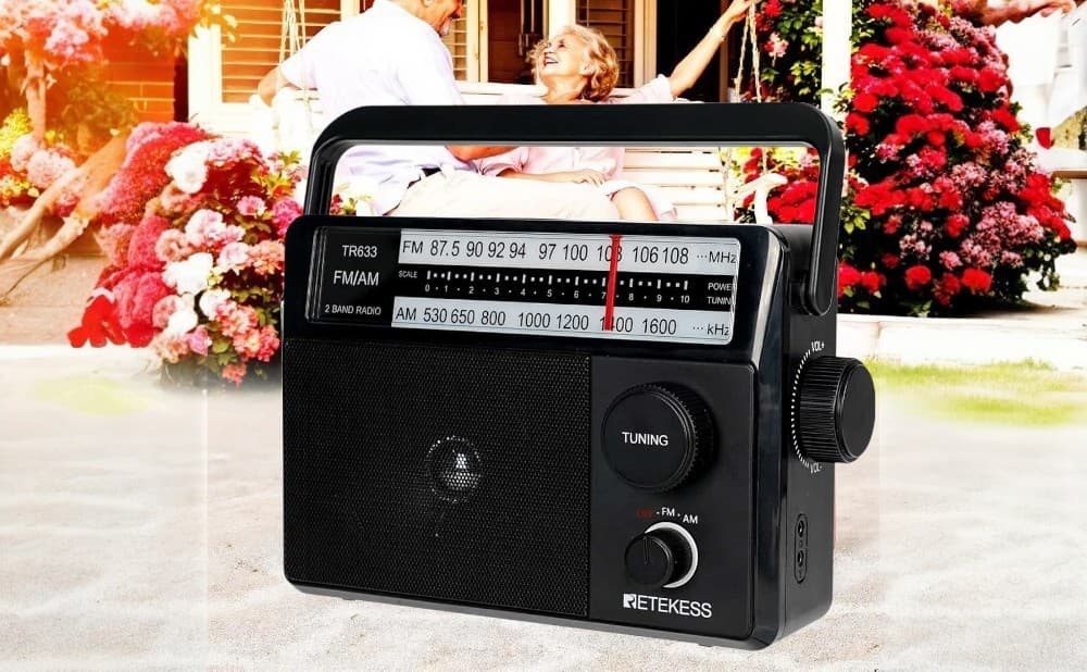 Retekess TR633 AM/FM Radios | Portable Radio for All Ages