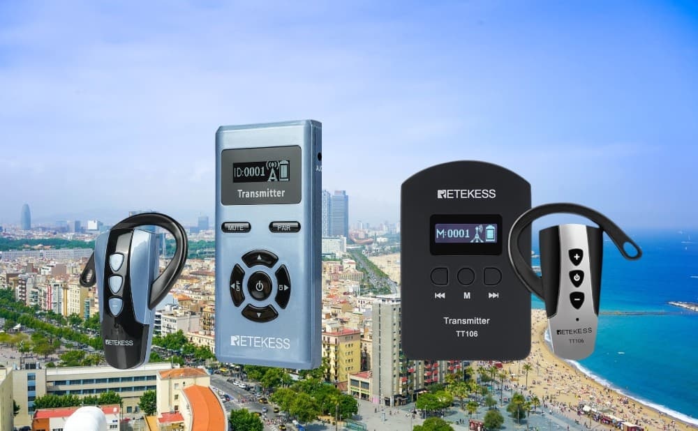 Wireless Tour Guide Sets TT106S VS TT106