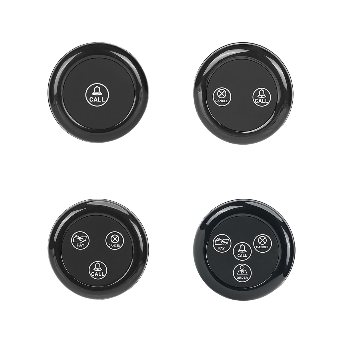 Retekess Waterproof Waiter Paging System TD112 Watch Pagers TD032 Call Buttons for Restaurant, Coffee Shop, and Hotel