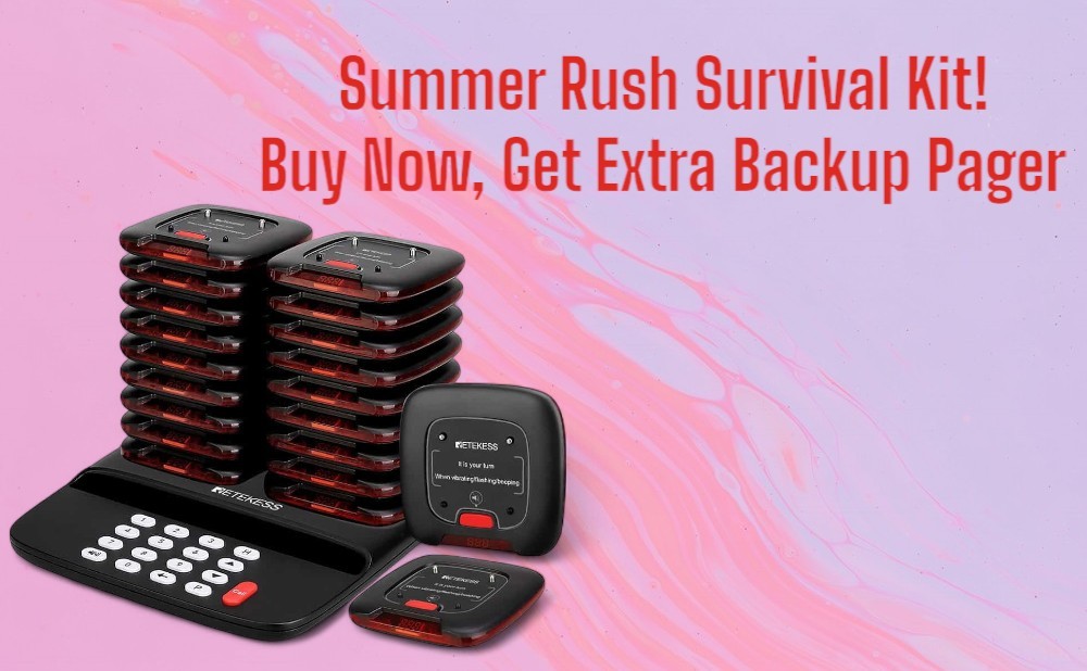 Revamp Your Vacation Dining: Retekess TD183 Pager Enhances Customer Experience