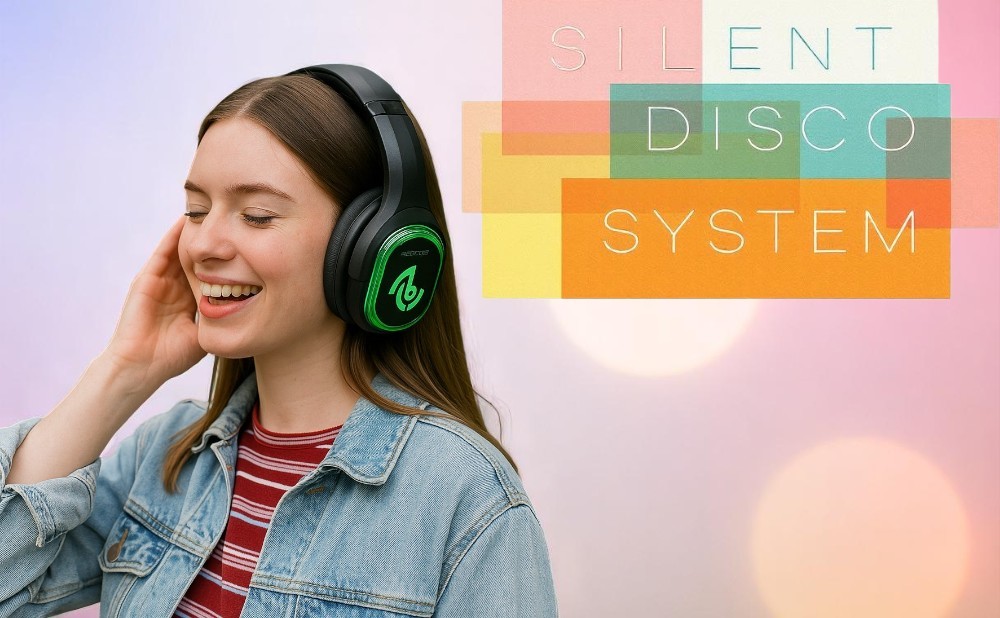 Revolutionizing Events with Retekess TA003 Wireless Transmitter and TA004 Silent Disco Headphones