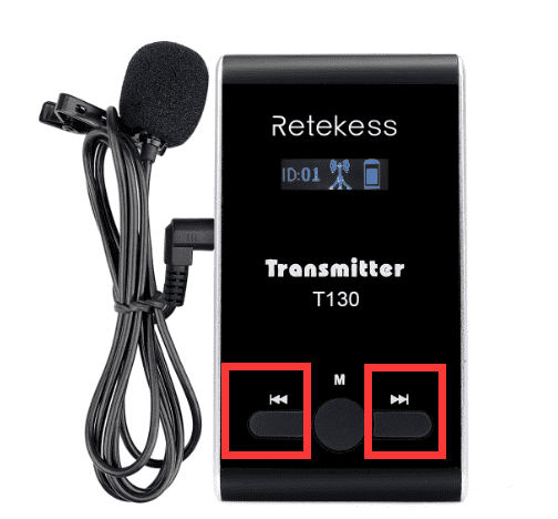  T130 transmitter and T131 receive