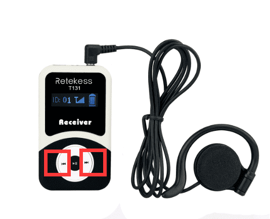  T130 transmitter and T131 receive