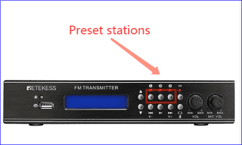 TR510 FM Transmitter TR510 FM Transmitter