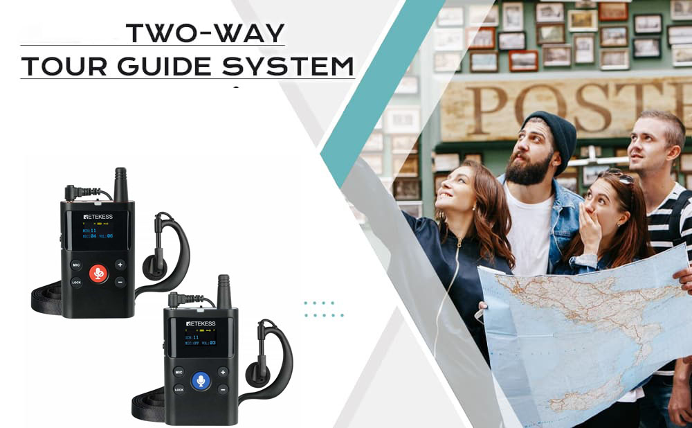 Retekess TWO-WAY Tour Guide System