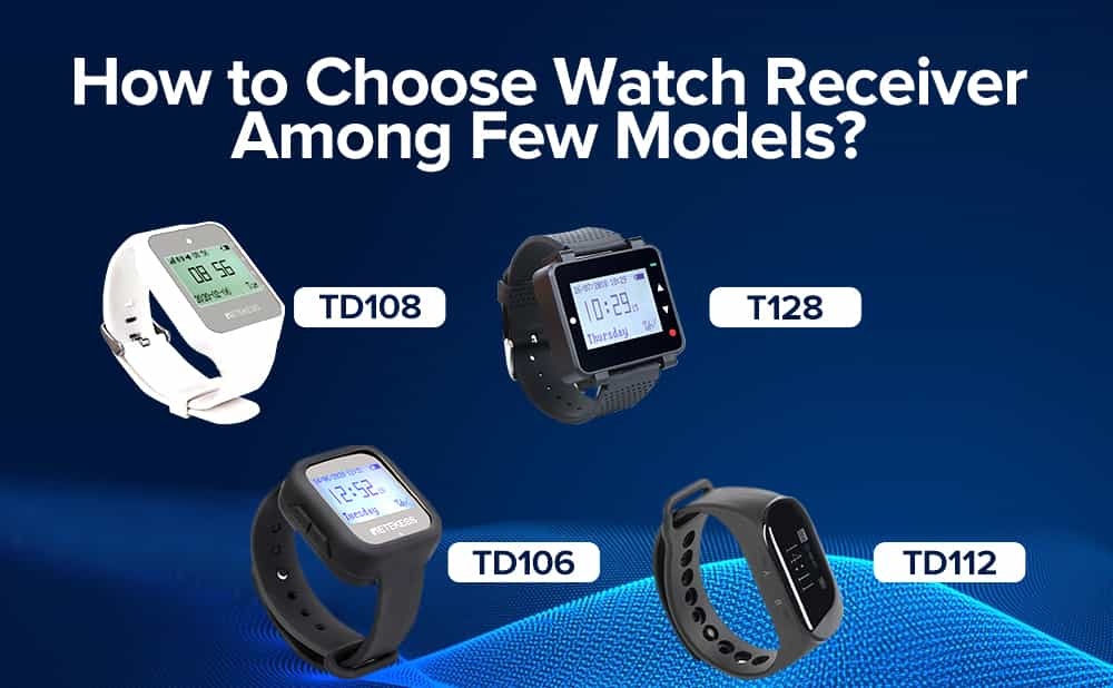 How to Choose Watch Receiver Among Few Models? 