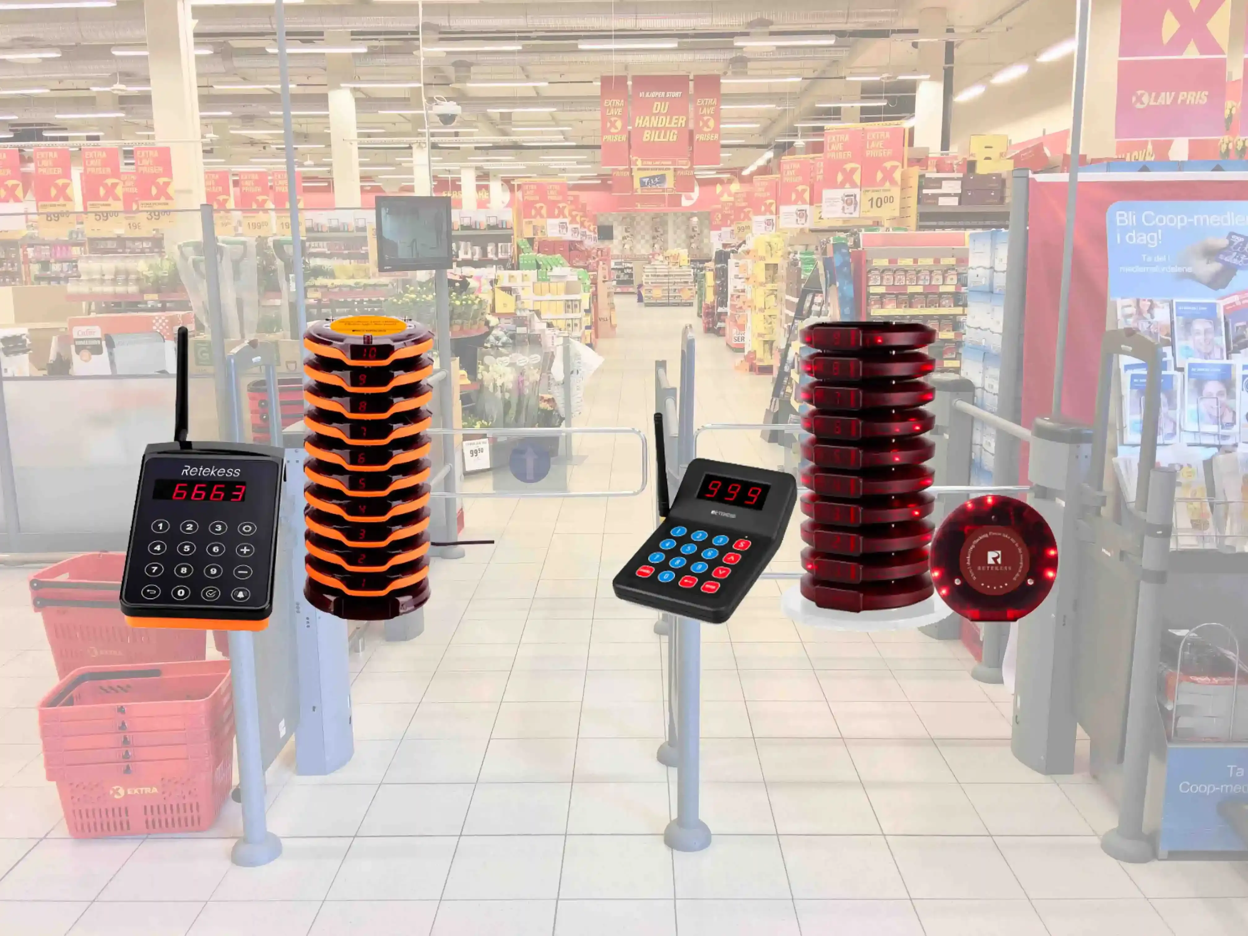 How to Use Wireless Paging System for Supermarket?