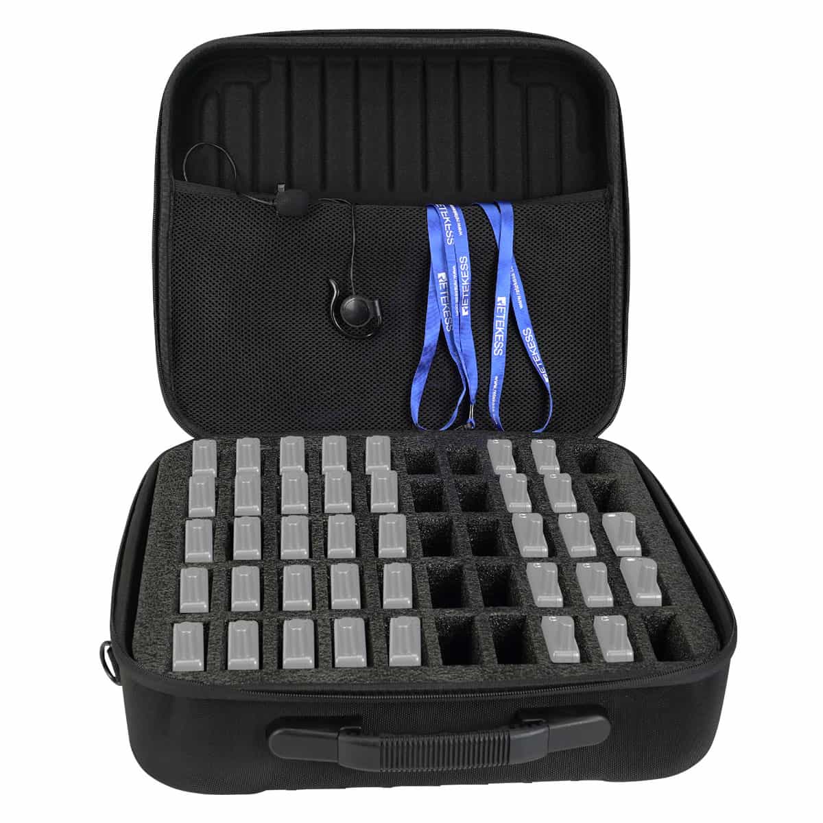 Retekess TT017 50-ports Carry Case for TT117 TT118 Interpretation system