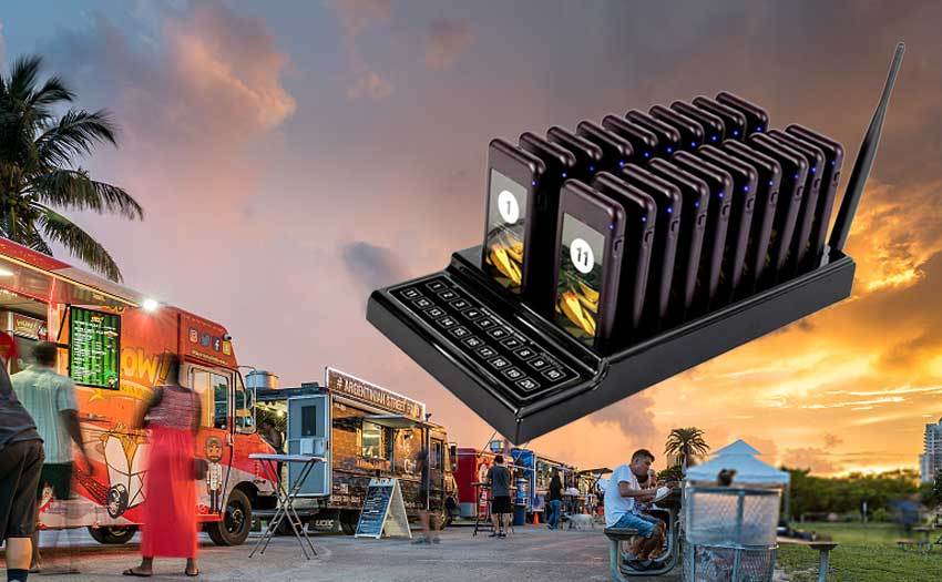 Retekess T111 guest paging system Retekess T111 paging system for food truck