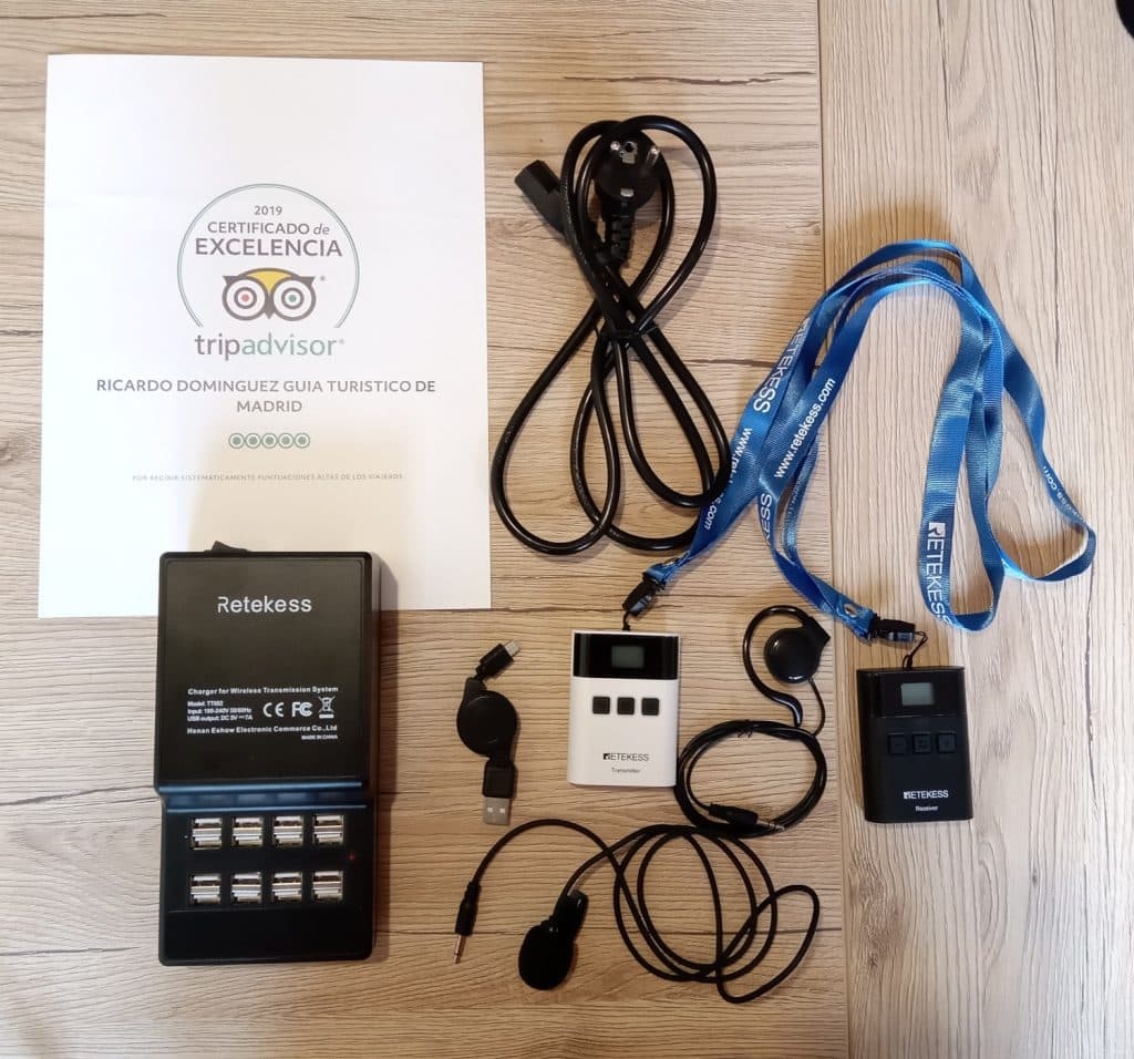 TT122 tour guide system unboxing TT122 tour guide system unboxing