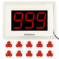calling system receuver and call button T114 Wireless calling system T114