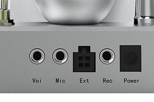 record system for window intercom system Retekess window speaker system